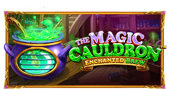 The Magic Cauldron Enchanted Brew Logo