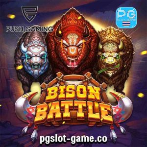 Bison Battle ทดลองเล่นสล็อต Push Gaming Slot Demo Buy Feature Free Spins ซื้อฟีเจอร์ฟรีสปิน Big Win