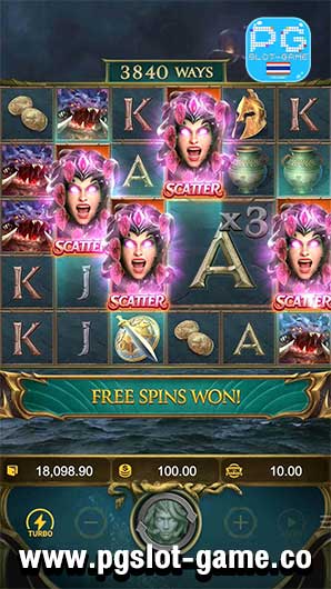 Legend Of Perseus Free Spins Feature Scatter
