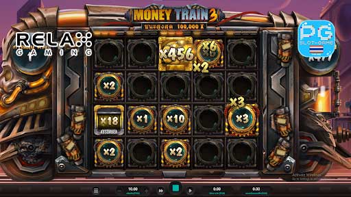 Money Train 3 ซื้อรีสปินฟีเจอร์ Buy Re-Spins Feature